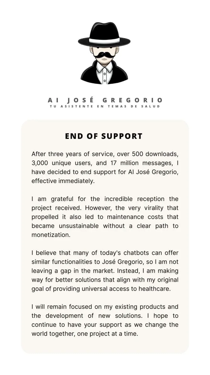 Shutting down the service