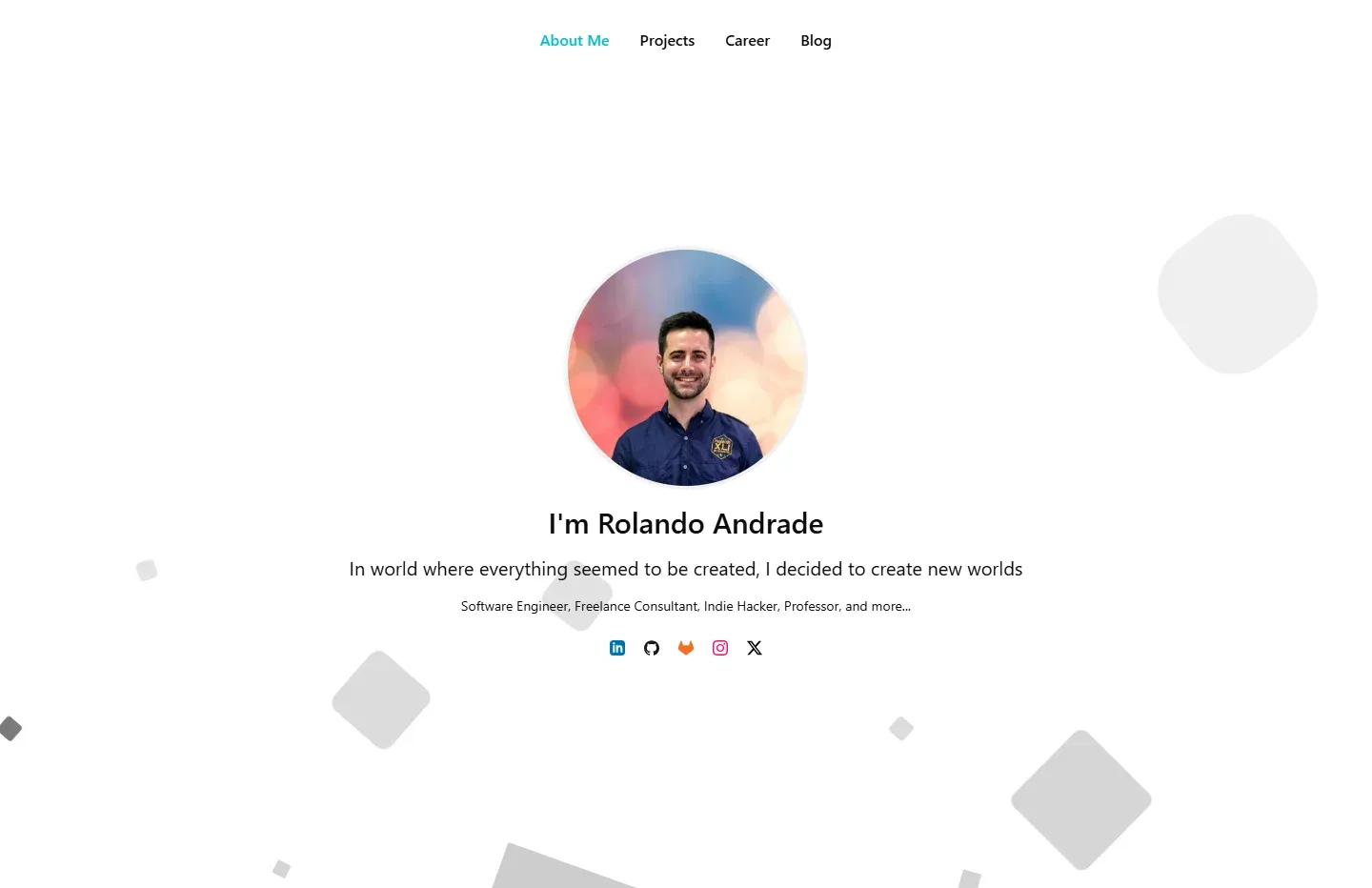 New website redesign on Astro