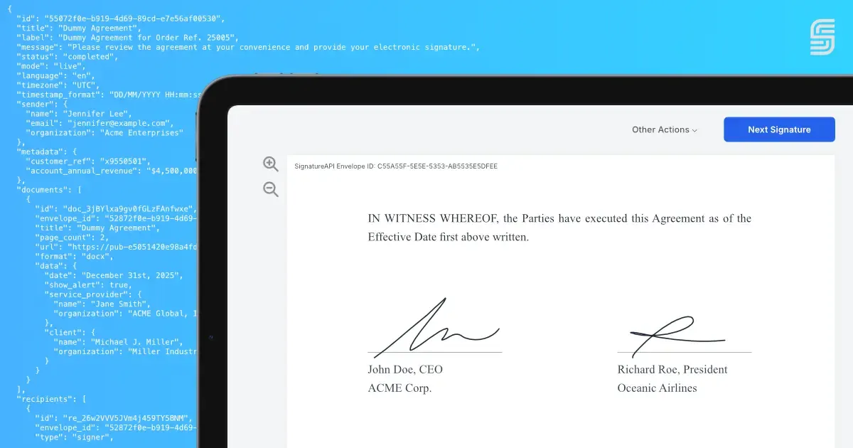 SignatureAPI